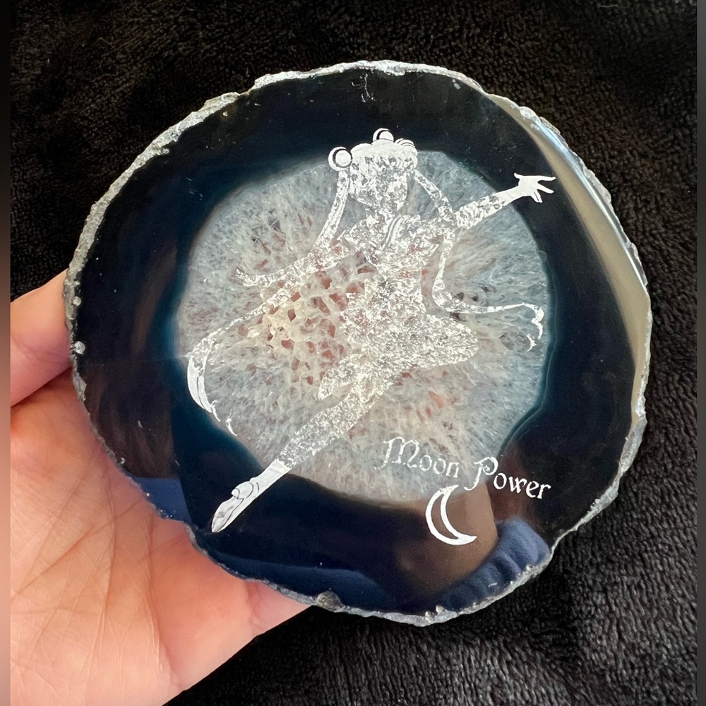 Sailor moon Agate slab
